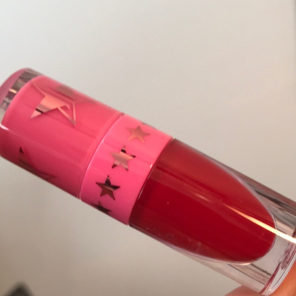 jeffree star redrum lipstick velvet matte bold classic velour mini dark red - Picture 4 of 4